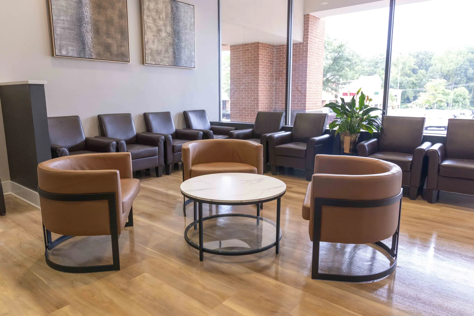 The Bowie Braces waiting room in Bowie, MD